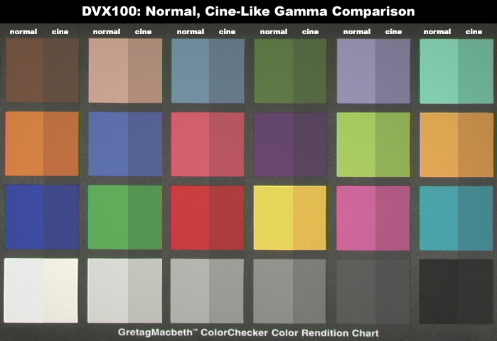 DVX Cine-Like Gamma